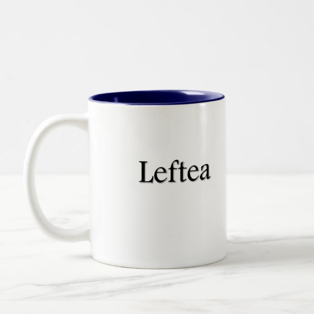 Taza zurda del té de Leftea (Izquierda)