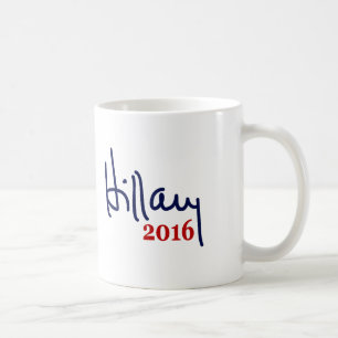 Tazas 2016 de la firma de Hillary