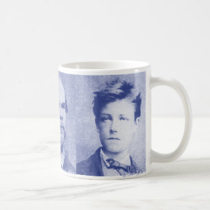 Tazas adaptables de Baudelaire Verlaine Rimbaud