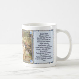 Tazas angelicales del jardín del rezo de la