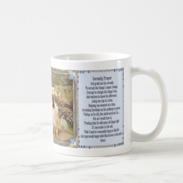 Tazas angelicales del jardín del rezo de la (Derecha)