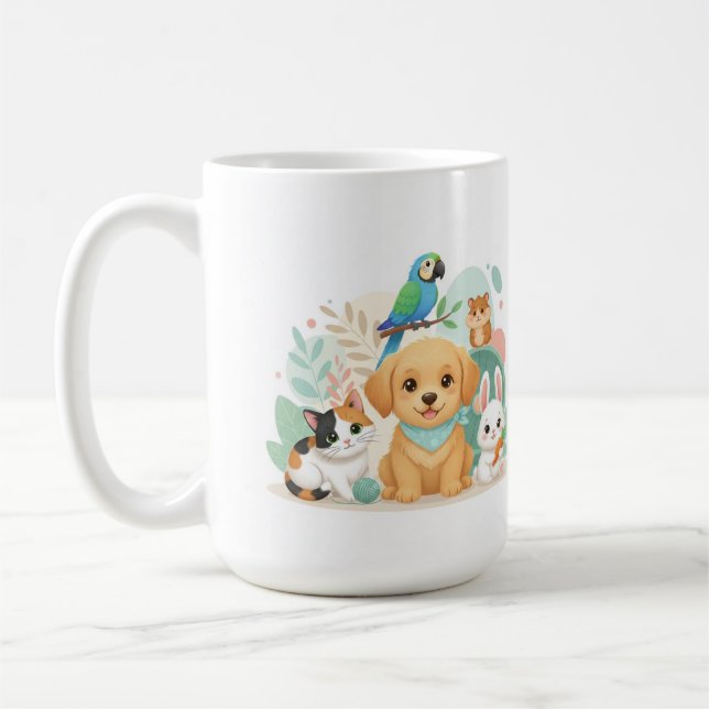 Tazas . Animales Lindos (Izquierda)