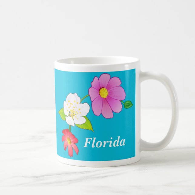 Tazas bonitas tropicales personalizadas de las (Derecha)