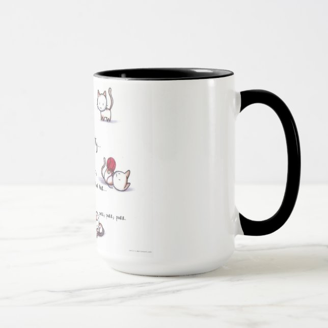 Tazas calientes de los kittys (Derecha)