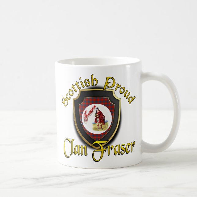 Tazas Clans Fraser Orgullo Escocés (Derecha)
