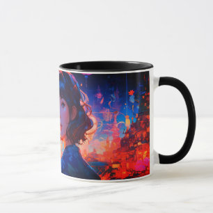 tazas clásicas estilo artesanía de papel