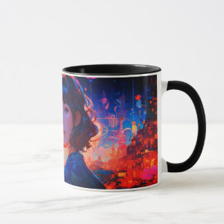 tazas clásicas estilo artesanía de papel