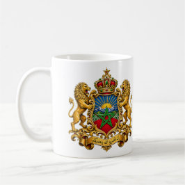 Tazas con el Escudo de la Herencia Real Marroquí |