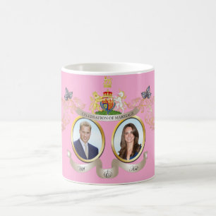 Tazas conmemorativas de la boda de Will y Kate