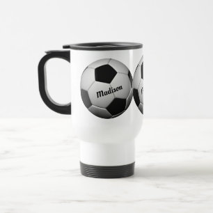 Tazas conocidas de encargo del balón de fútbol