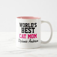 Tazas conocidas personalizadas la mejor mamá del