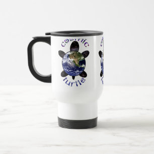 Tazas cósmicas del viaje de la tortuga