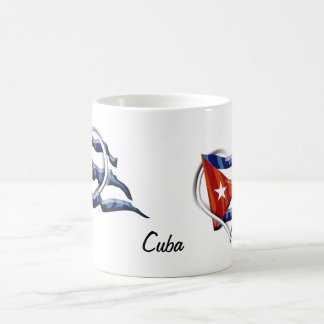 Tazas cubanas de la bandera