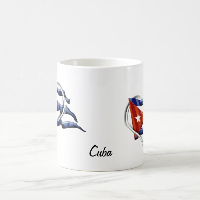 Tazas cubanas de la bandera (Centro)