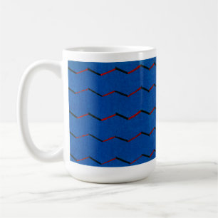 Tazas de arte de impresión en bloque de madera de
