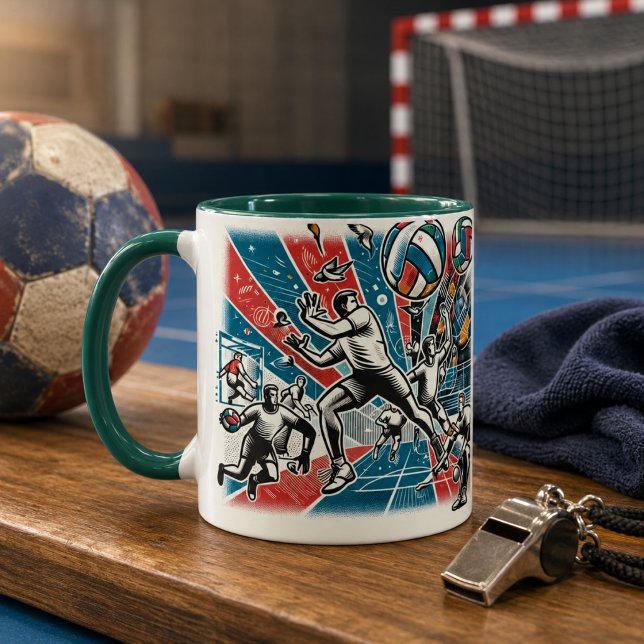 Tazas de balonmano (Handball mugs)