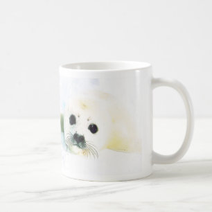Tazas de bebé de foca de amor