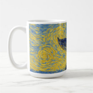 Tazas de buceo jorobadas al estilo de Van Gogh