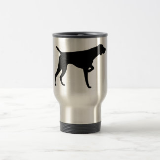 Tazas de café alemanas del indicador de pelo corto