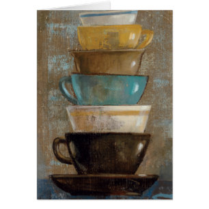 Tazas de café apiladas