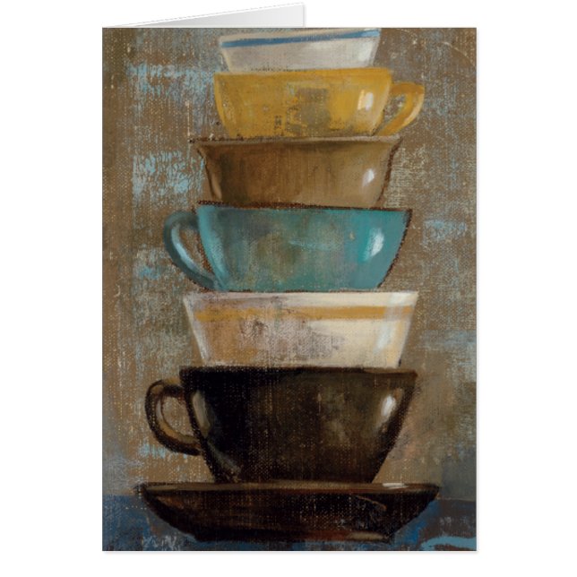 Tazas de café apiladas (Frente)