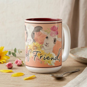 Tazas de café Caras de Amigos 2