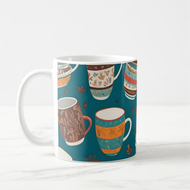 Tazas de café coloridas (Izquierda)