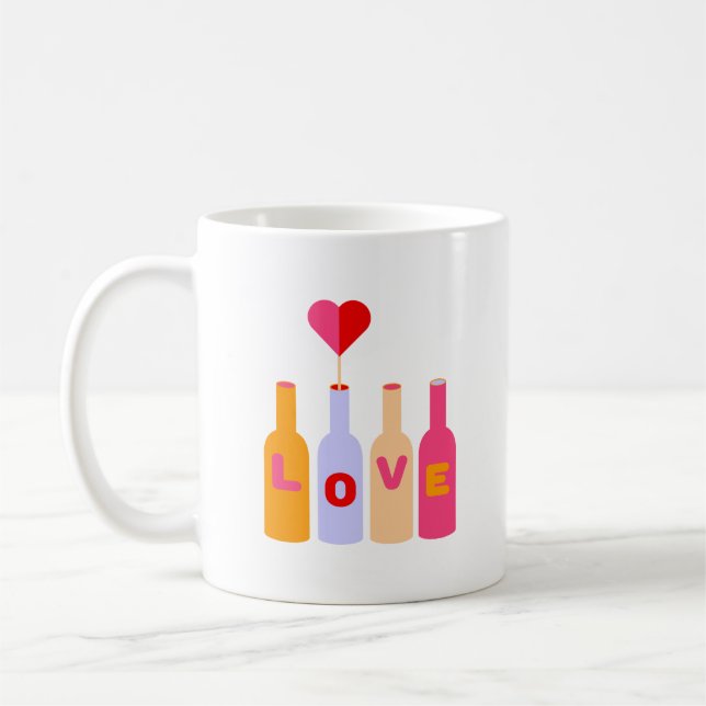 Tazas de café coloridas (Izquierda)