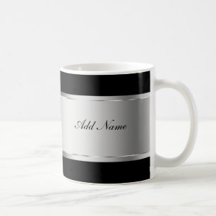 Tazas de café con clase del monograma