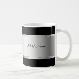 Tazas de café con clase del monograma