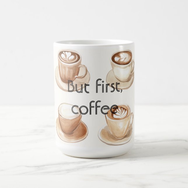 Tazas de café con crema (Centro)