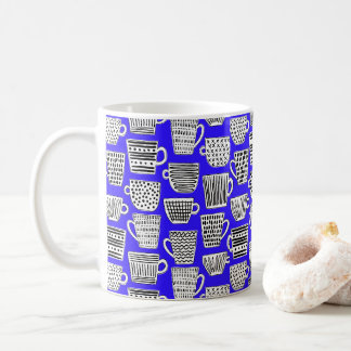Tazas de café con estilo escandinavo dibujadas a m
