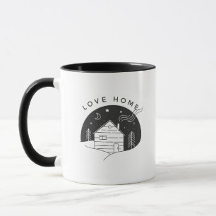 Tazas de café con tema de amor familiar