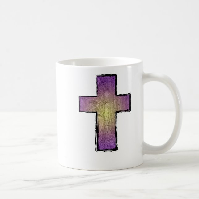 Tazas de café cristianas -- Cristo es mi cruz de (Derecha)