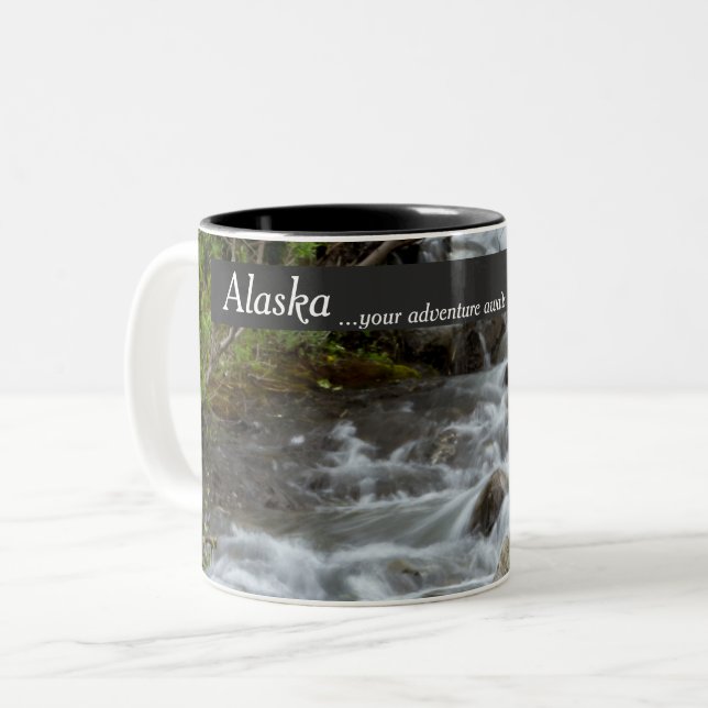 Tazas de café de Alaska - aventura de la cascada (Anverso izquierdo)