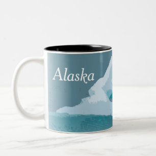 Tazas de café de Alaska - iceberg