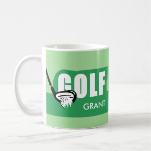Tazas de café de golf