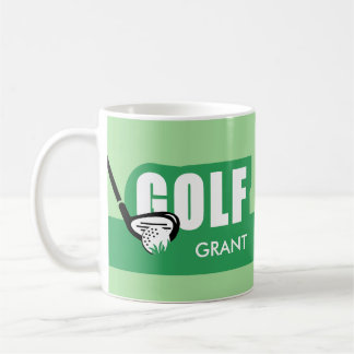 Tazas de café de golf