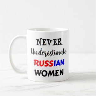 tazas de café de mujeres rusas