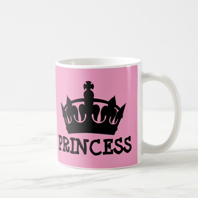 TAZAS DE CAFÉ DE PRINCESA ROSA (Derecha)