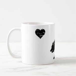 Tazas de café del amor de California