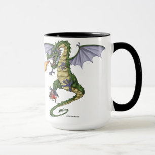 Tazas de café del dragón y Steins de la cerveza