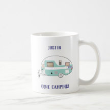 Tazas de café del remolque RV del camping que se h