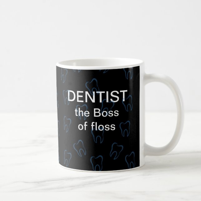 Tazas de café del tema del dentista (Derecha)
