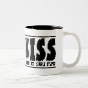 Tazas de café divertidas: Principio del beso