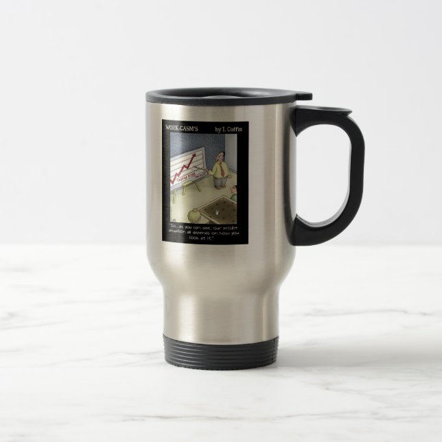 Tazas de café divertidas: Vidrio semilleno (Derecha)