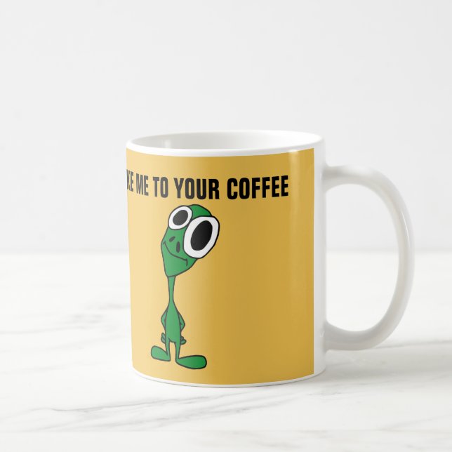 Tazas de café extranjeras divertidas (Derecha)