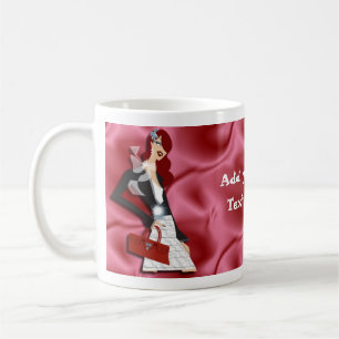 Tazas de café generales del diseño de la tienda de