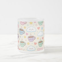 Tazas De Café Lindas Patrón Kawaii Mug