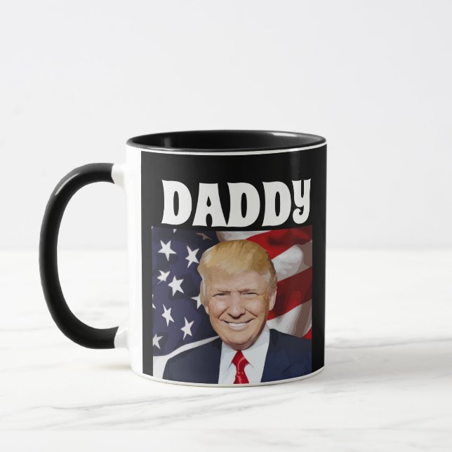 TAZAS DE CAFE PAPÁ TRUMP (Izquierda)